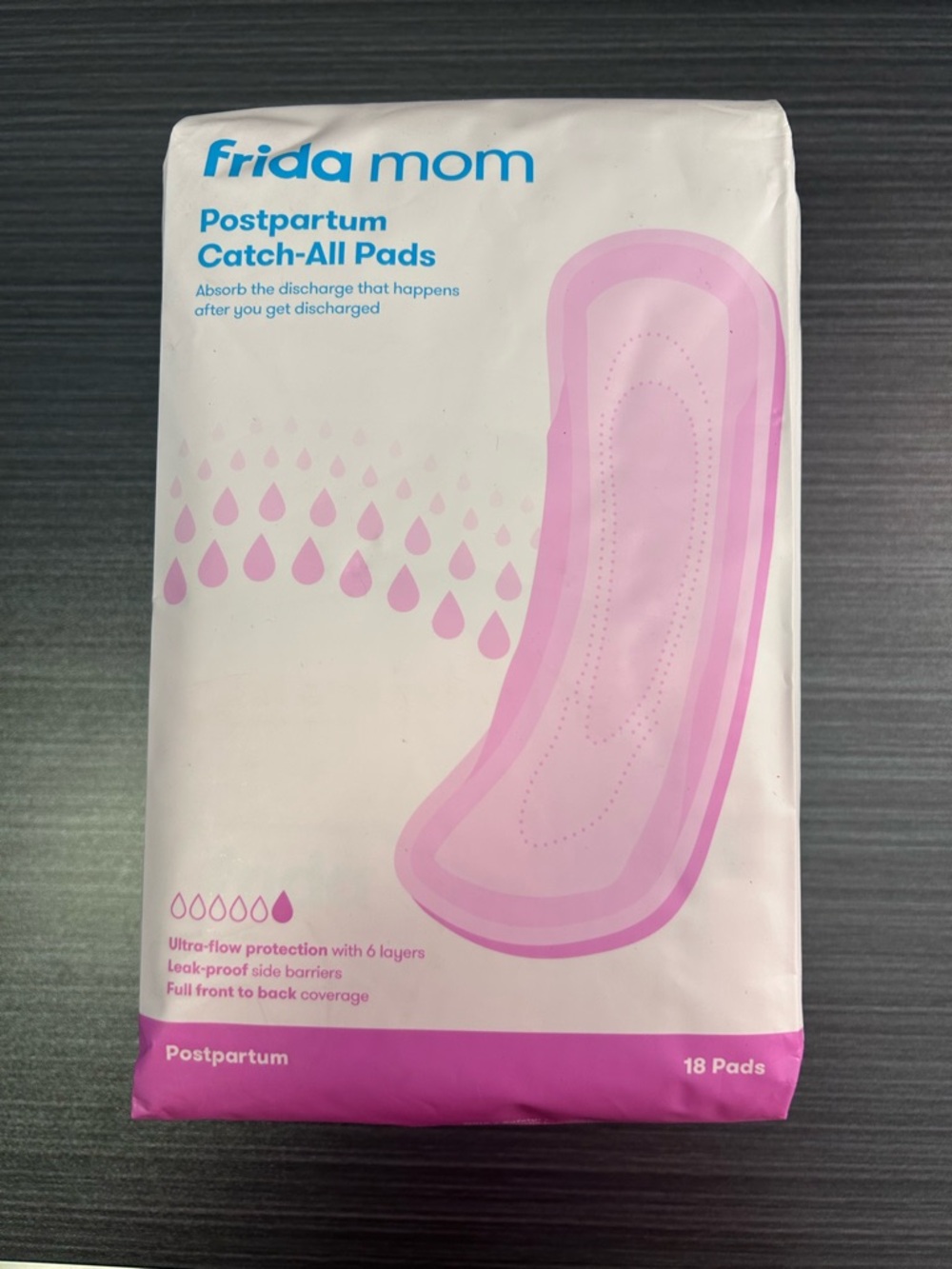 Frida Mom Postpartum Catch-All Pads 18 count